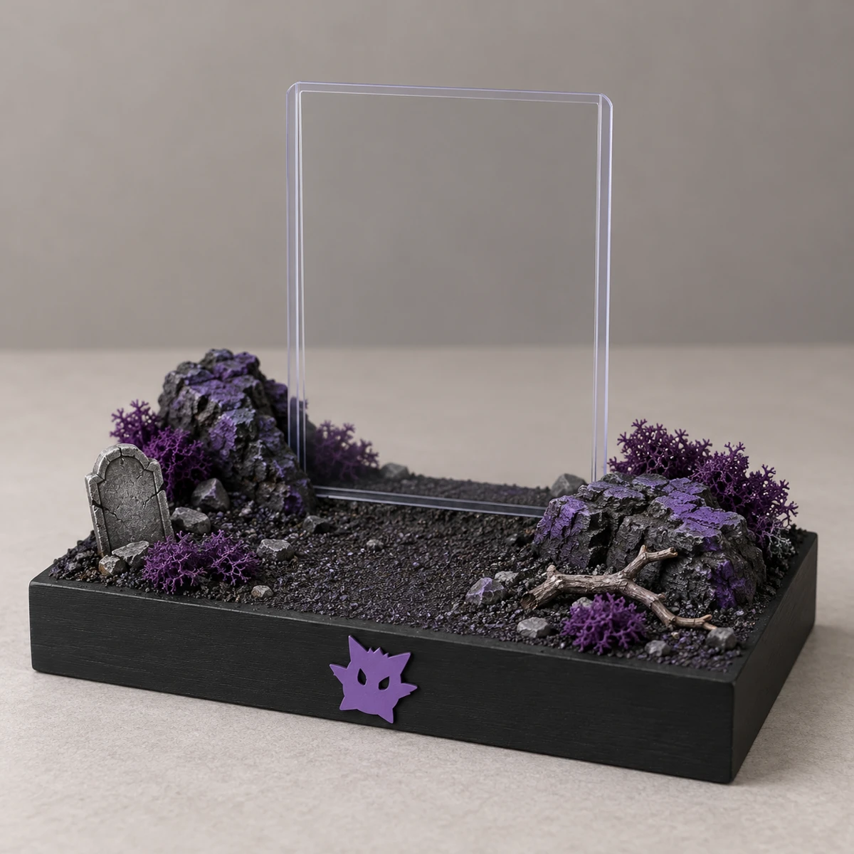 Gengar handcrafted diorama — Haunted Hollow